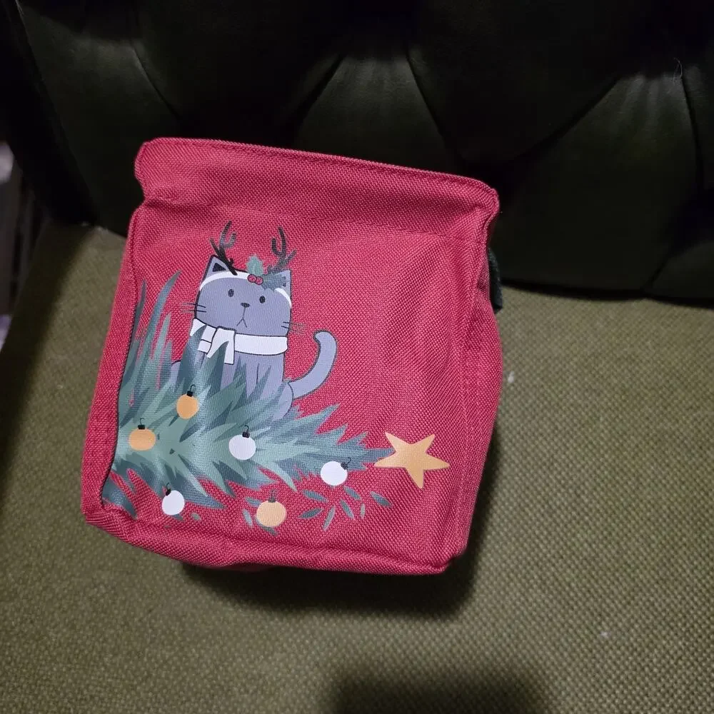 Thirty One Littles Carry-All Caddy Merry Cat-Mas AQ83 NIP